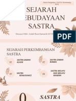 Sastra Klasik, Romantik, Renaissance, Melayu Dan Melayu Kuno