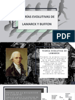Teorías de Lamarck y Buffon 