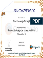 Certifica Do Campo Al To