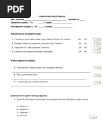 Pisana Provjera 6. R. B | PDF