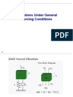 Vibrations Under General Forcing Conditions