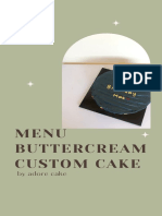 Pricelist Adore Cake