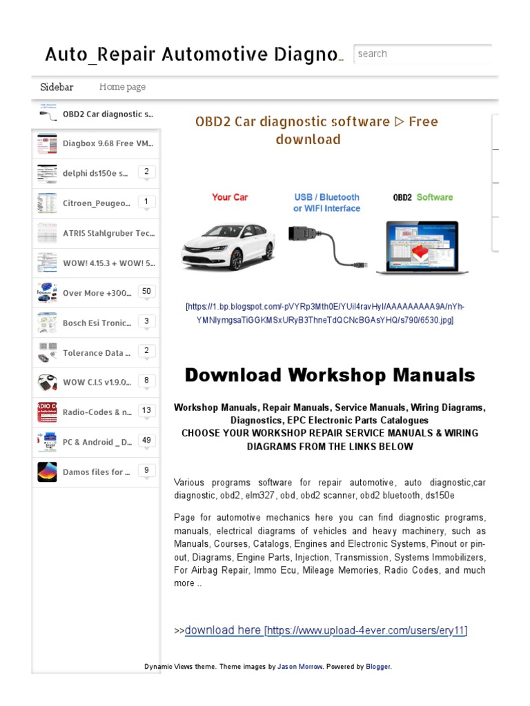 Free OBD2 Diagnostic Software Guide | PDF | Vehicle Technology | Land ...