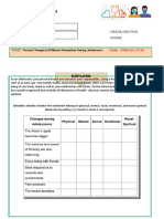 Learning Activity Sheet 1 - HEALTH7 - M5