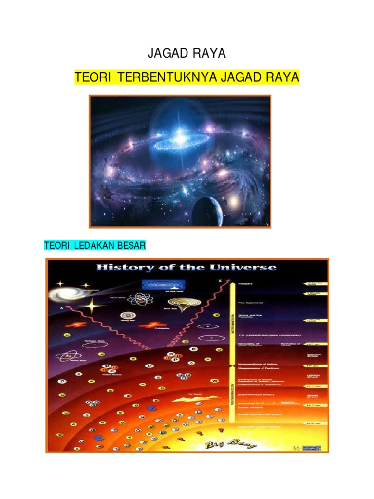 Teori Pembentukan Jagad Raya dan Evolusinya | PDF