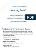 Listening Skill Part C