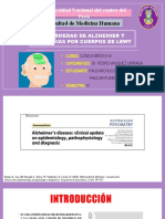 Alzheimer y Demencia Por Cuerpos de Lewy