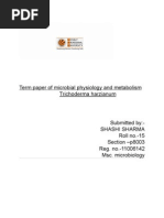 Download microbial physiology and metabolism Trichoderma harzianum  by Shashi Sharma SN53421823 doc pdf