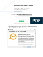 TUTORIAL BACKUP DATA EMAIL ZIMBRA TO em CLIENT