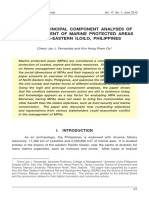 2010 - Logit and Principal Component Analyses of The Management of Marine Protected Areas in North-Eastern Iloilo, Philippines