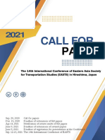 Call For Paper of EASTS2021