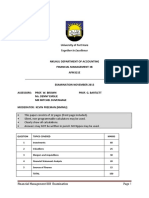 Fim 3B November Examination 2013