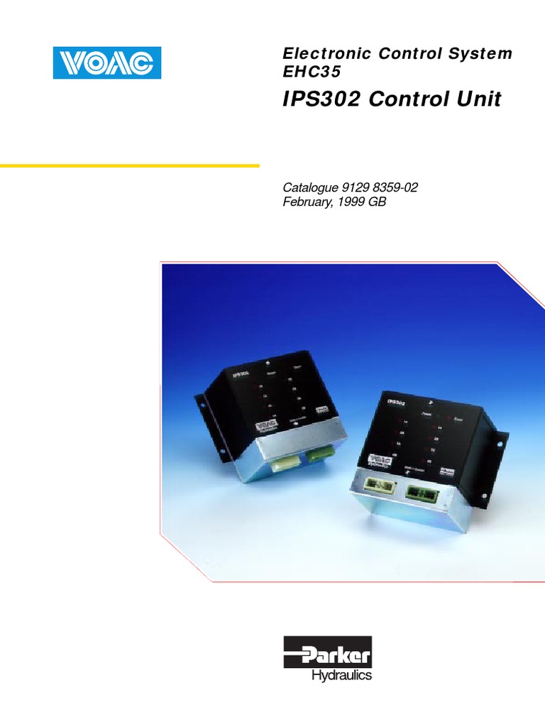 IPS302 Control Unit Electronic Control System EHC35 PDF Amplifier Inductor