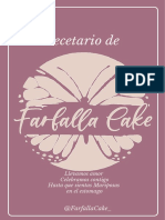 Recetario de Farfalla Cake