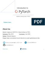 Introduction To PyTorch