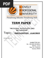 Download PAECILOMYCES   LILACINUS by Shashi Sharma SN53422712 doc pdf