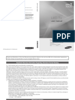 Samsung LED TV Manual