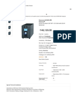 Buy Emerson 3.0 KVA UPS Online - GeM