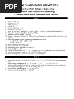 Digital Design-Digital Electronics Question Bank