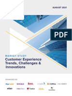 Customer Experience Trends, Challenges & Innovations: AUGUST 2021
