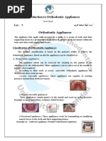 Introduction of Orthodontic