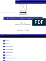 Internal Combustion Engines: Mihir Sen University of Notre Dame