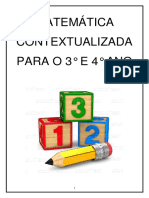 MATEMÁTICA CONTEXTUALIZADA PARA O 3° E 4° ANO