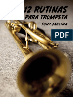 12 Rutinas Para Trompeta . Tony Molina