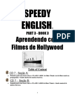 SPEEDY ENGLISH. PART 3 - BOOK 3 Aprendendo Com Filmes de Hollywood