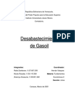 Desabastecimiento de Gasoil