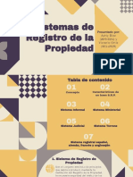 Sistemas de Registros de La Propiedad