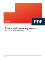 Enterprise License Agreement: Program Guide (October 2020 Update)