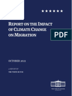 Report on the Impact of Climate Change on Migration