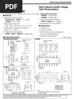 20x PC725V Optocoupler By Sharp – DIP-6 Package, High Collector Emitter Voltage – NEW
