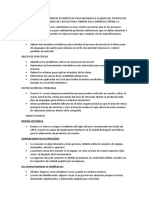 Aplicación de Herramientas Estadísticas para Mejorar La Calidad Del Proceso de Mezcla de Empaques de Caucho para Tubería en La Empresa Eterna S