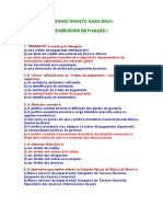 Apostila Conhecimentos Bancarios Exercicios de Fixacao 512 Concursos