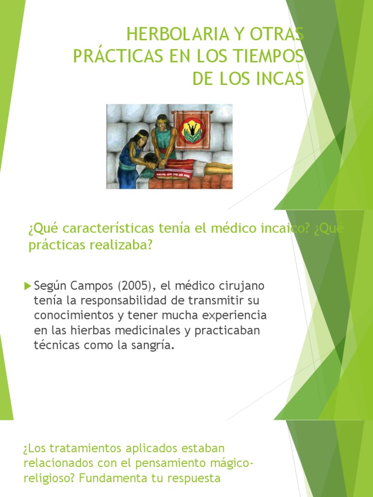 Medicina alternativa en la era incaica | PDF | Imperio Inca | Medicina