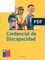 Diptico Credencial de Discapacidad