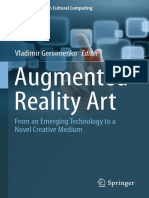 Augmented Reality Art From An Emerging Technology To A Novel Creative Medium