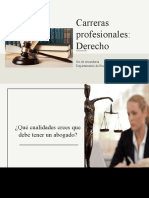 CARRERA PROFESIONAL  DERECHO