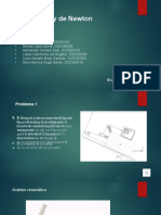 Problemas - Segunda Ley de Newton