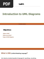 Lab 1 Introduction To UML