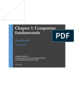 Chapter 1: Computing Fundamentals: (Health Track)