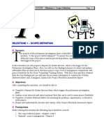 Case Study CTTS - Milestone 01 Scope Definition