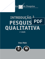 LIVRO FLICK, Uwe - Introdução à Pesquisa Qualitativa. 3. ed