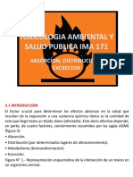 Tema 3 Absorcion, Distribucion y Excrecion