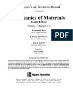 Solution Manual - Mechanics of Materials 4th Edition Beer Johnston