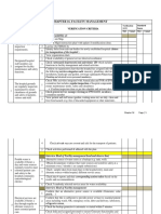 Chapter 16. Facility Management: S. N Verification Criteria