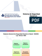 Sistema Seguridad Social en Salud