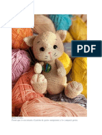 Kouki Gato Amigurumi Patron Gratis PDF Paso A Paso